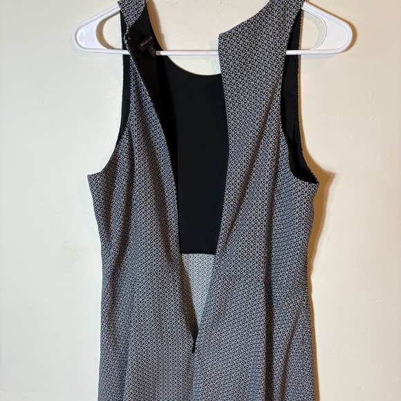 Banana Republic Black White Geometric Sleeveless Career Dress Size‎ 8 - Picture 9 of 9